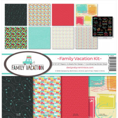 Family Vacation 12x12 Collection Kit