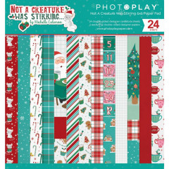 PhotoPlay Not A Creature Was Stirring 6x6 Paper Pad