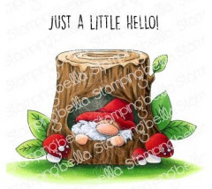 Stamping Bella Cling Stamps - Gnome In A Tree