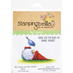 Stamping Bella Cling Stamps - The Gnome And The Birdie