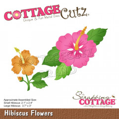 Cottage Cutz Die - Hibiscus Flowers