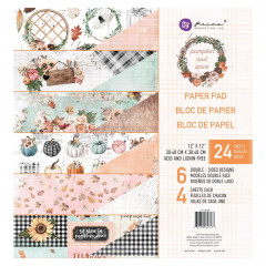 Pumpkin and Spice 12x12 Paper Pad