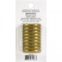 Crop-A-Dile Power Punch Planner Discs - Gold