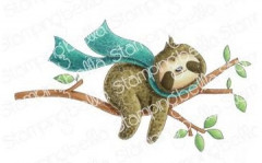 Stamping Bella Cling Stamps - Sloth On A Branch