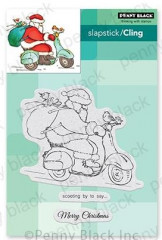 Cling Stamps - Scooting By