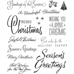 Cling Stamps Tim Holtz - Christmastime No. 3