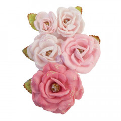 Mulberry Paper Flowers - True Friends With Love