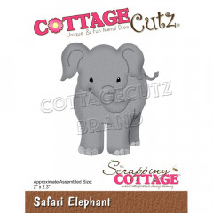 Cottage Cutz Die - Safari Elephanz