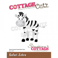 Cottage Cutz Die - Safari Zebra