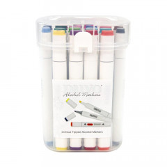 Nuvo Alcohol Marker Set (24er) - Bright and Dark Collection