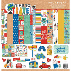 PhotoPlay Time To Travel 12x12 Collection Pack