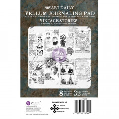 Prima Art Daily Vellum Pad - Vintage Stories