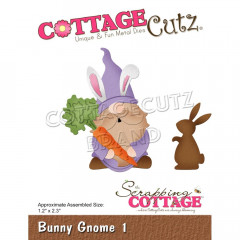 Cottage Cutz Die - Bunny Gnome 1