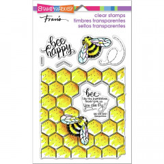 Clear Stamps - Bumblebee Happy