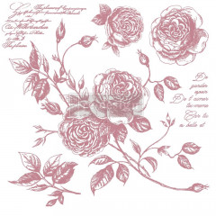 Re-Design 12x12 Decor Clear Stamps - Romance Roses