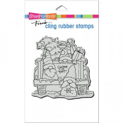 Stampendous Cling Stamps - Truck Gnomes