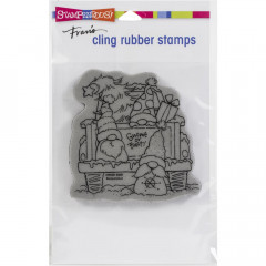 Stampendous Cling Stamps - Truck Gnomes