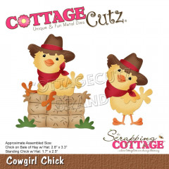 Cottage Cutz Die - Cowgirl Chick