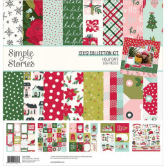Simple Stories Holly Days 12x12 Collection Kit