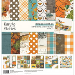 Simple Vintage Country Harvest 12x12 Collection Kit