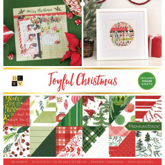 Joyful Christmas 12x12 Cardstock Stack
