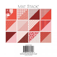 Frosted Peppermint 6x6 Cardstock Mat Stack