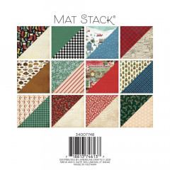 Christmas Carol 6x6 Cardstock Mat Stack