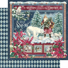 Let It Snow Designpapier - Let It Snow