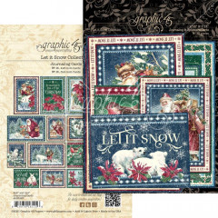 Let It Snow Ephemera Cards