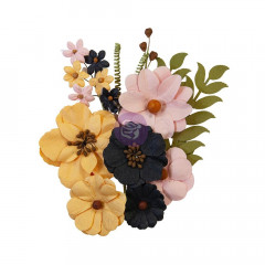 Mulberry Paper Flowers - All Hallows Eve Thirty-One