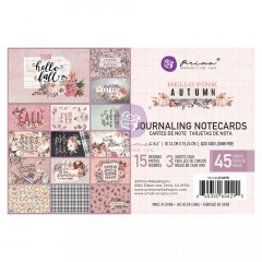 Hello Pink Autumn Journaling Cards 4x6