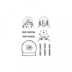 Hero Arts Clear Stamps - Make Your Own Snow Globe