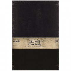 Idea-Ology Kraft-Stock 6x9 Cardstock Pad - Black