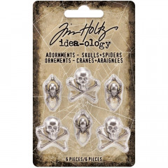 Idea-Ology Metal Adornments - Skulls and Spiders