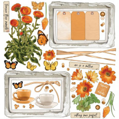 Vintage Artistry In Mango 12x12 Collection Kit