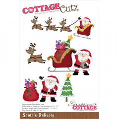 Cottage Cutz Die - Santas Delivery