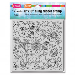 Stampendous Cling Stamps - Pop Flowers