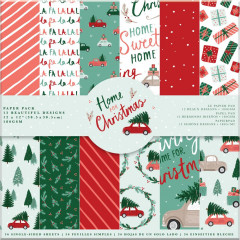 Violet Studio Home For Christmas 12x12 Paper Pad