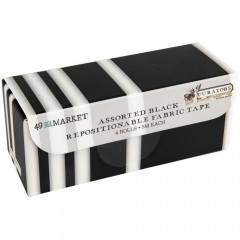 49 And Market Curators Fabric Tape Set - All Black
