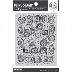 Hero Art Cling Stamps - Chocolate Candy