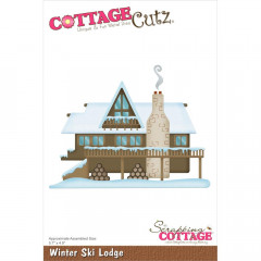 Cottage Cutz Die - Winter Ski Lodge