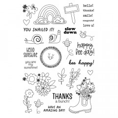 Simple Stories Clear Stamps - Full Bloom
