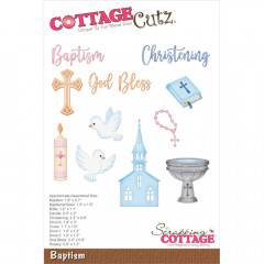 Cottage Cutz Die - Baptism