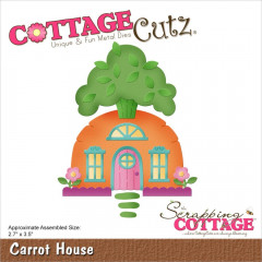 Cottage Cutz Die - Carrot House