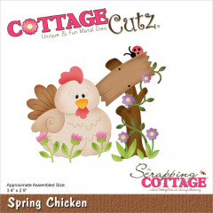 Cottage Cutz Die - Spring Chicken