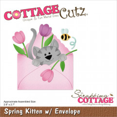 Cottage Cutz Die - Kitten W/Envelope