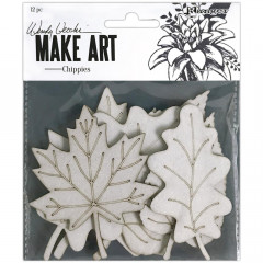 Wendy Vecchi Make Art Chippies - Lots Of Leaves