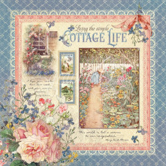 Cottage Life Designpapier - Cottage Life