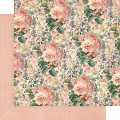 Cottage Life Designpapier - Blossom Like A Rose