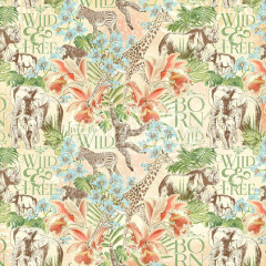 Wild and Free Designpapier - Mighty Menagerie